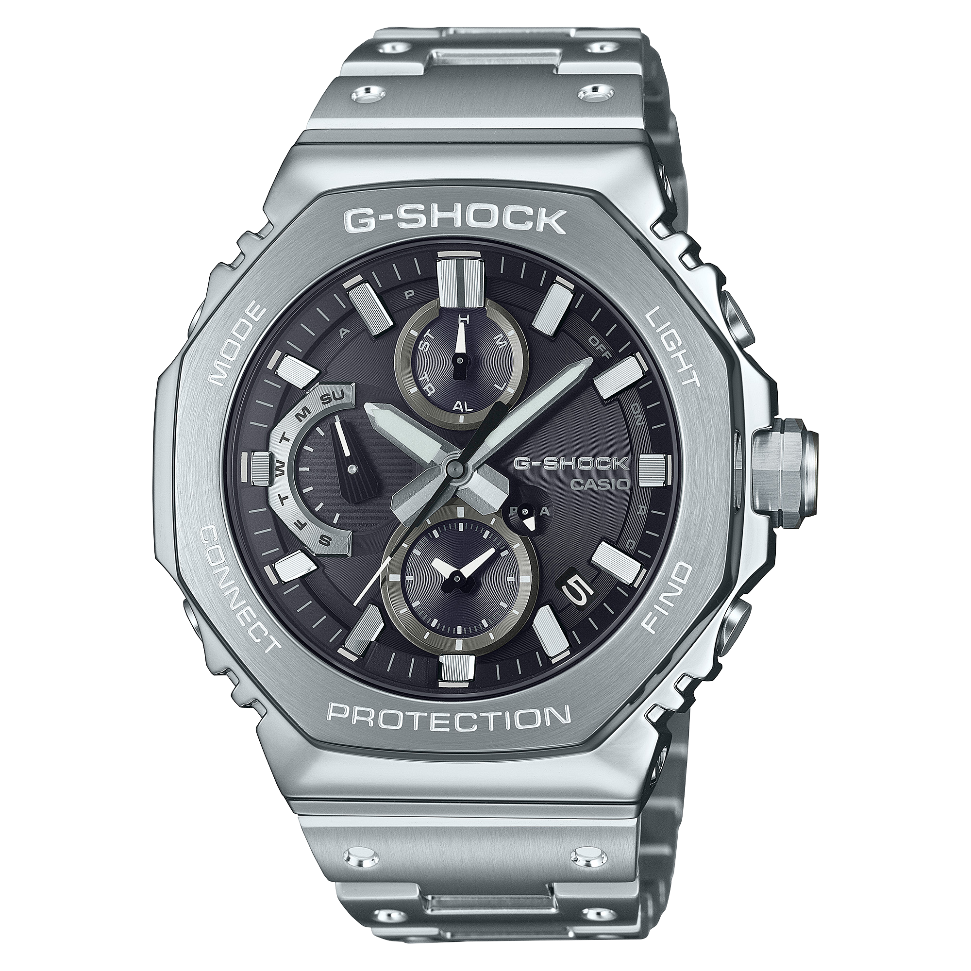 B2100D-1A Reloj G-Shock de hombre correa de metal - Reloj original en Guatemala