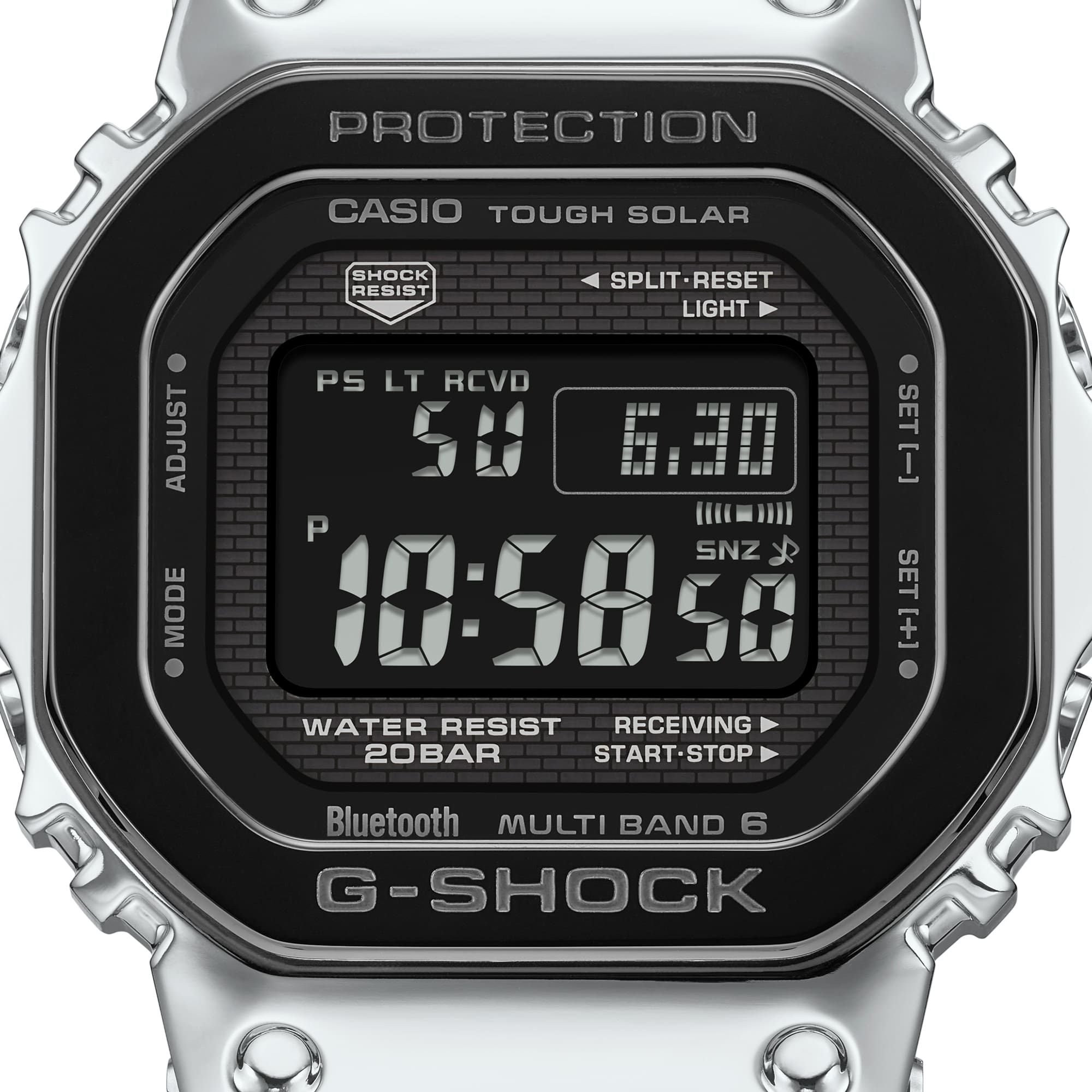 B5000BT-1 Reloj G-Shock de hombre correa de metal - Vista 5