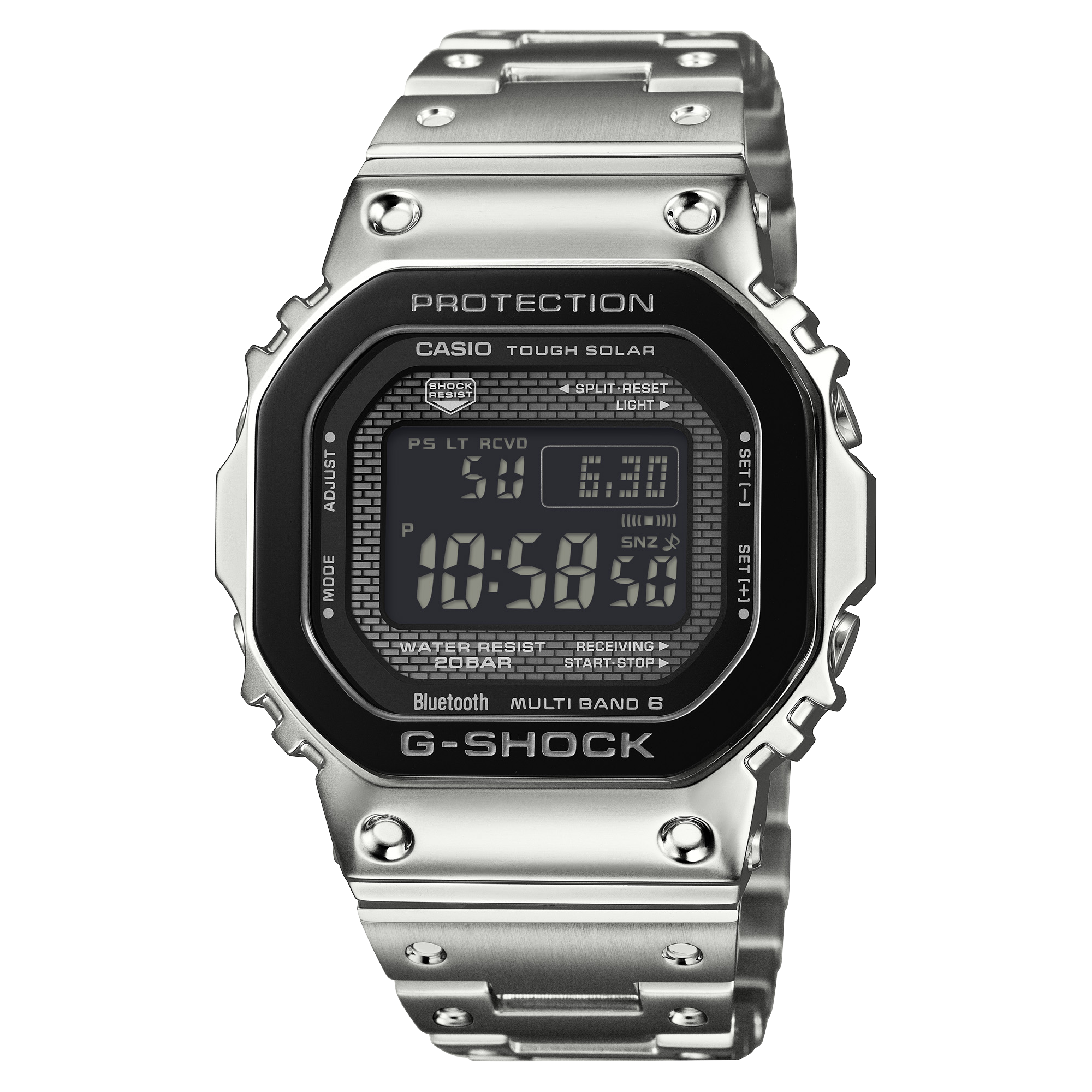 B5000BT-1 Reloj G-Shock de hombre correa de metal - Reloj original en Guatemala