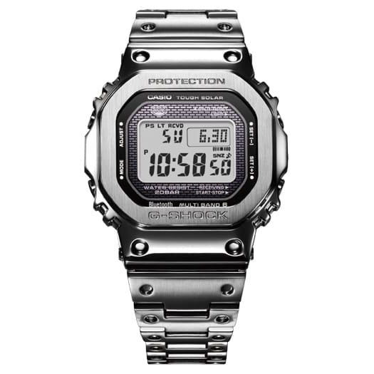 GMW-B5000D-1 Reloj G-Shock de hombre correa de metal Bluetooth