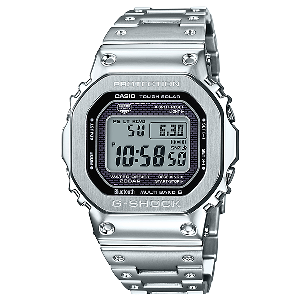 GMW-B5000D-1 Reloj G-Shock de hombre correa de metal Bluetooth