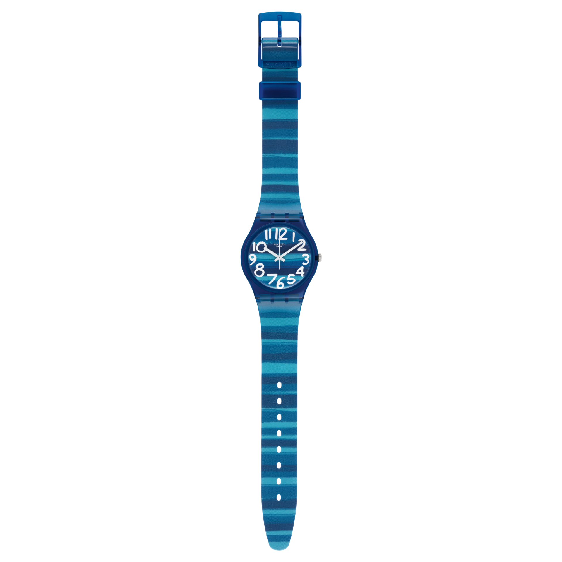 Reloj Swatch Linajola de dama banda de resina - Vista lateral