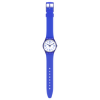 Reloj Swatch Electric Shark unisex banda de caucho - Vista trasera