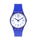 Reloj Swatch Electric Shark unisex banda de caucho - Reloj original en Guatemala