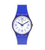 Reloj Swatch Electric Shark unisex banda de caucho - Reloj original en Guatemala