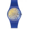 Reloj Swatch Yellow Disco Fever de dama correa de caucho - Reloj original en Guatemala