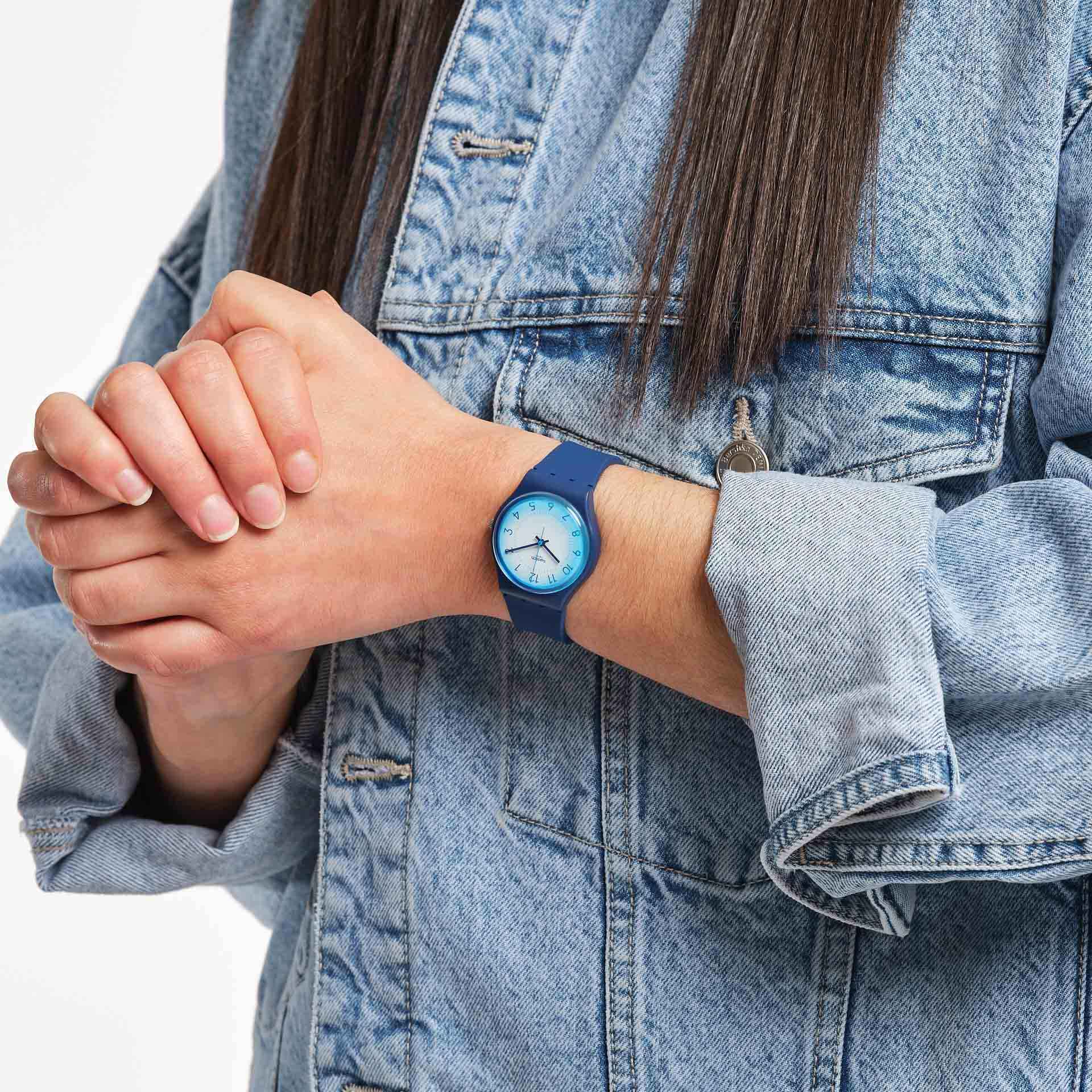 Reloj Swatch Sea Shades unisex pulsera de resina - Vista trasera
