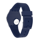 Reloj Swatch Over Blue de hombre pulsera de resina - Detalle de esfera