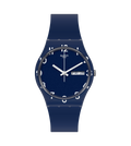 Reloj Swatch Over Blue de hombre pulsera de resina - Reloj original en Guatemala