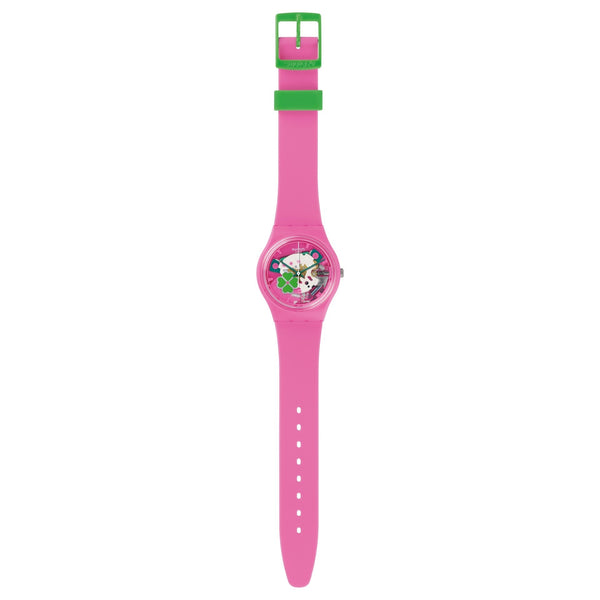 Reloj Swatch Flowerfull Unisex Correa Silicona - Vista lateral
