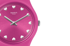 Reloj Swatch Coeur De Manege Mujer Silicona Rosa - Vista 5