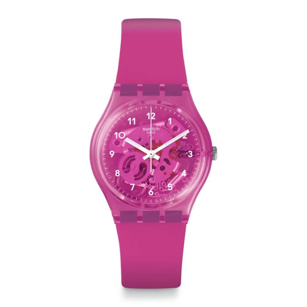 Reloj Swatch Gum Flavour Mujer Resina Rosa - Reloj original en Guatemala