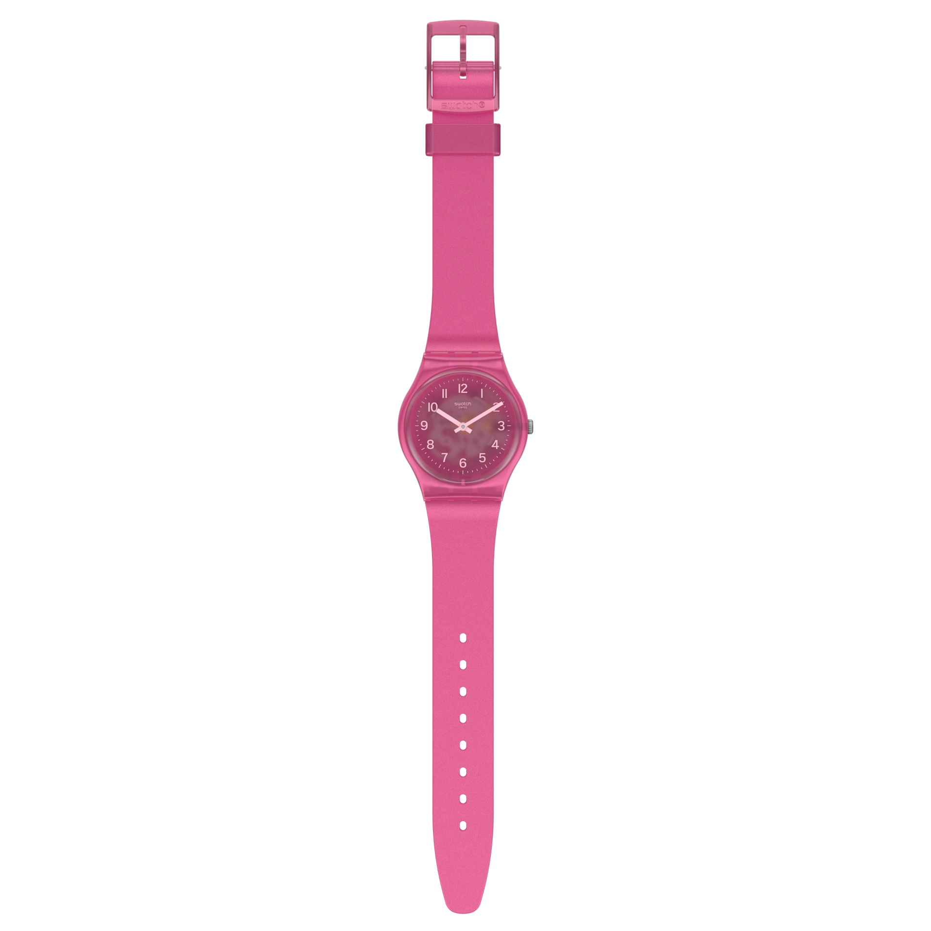 Reloj Swatch Blurry Pink de dama pulsera de resina - Vista 5