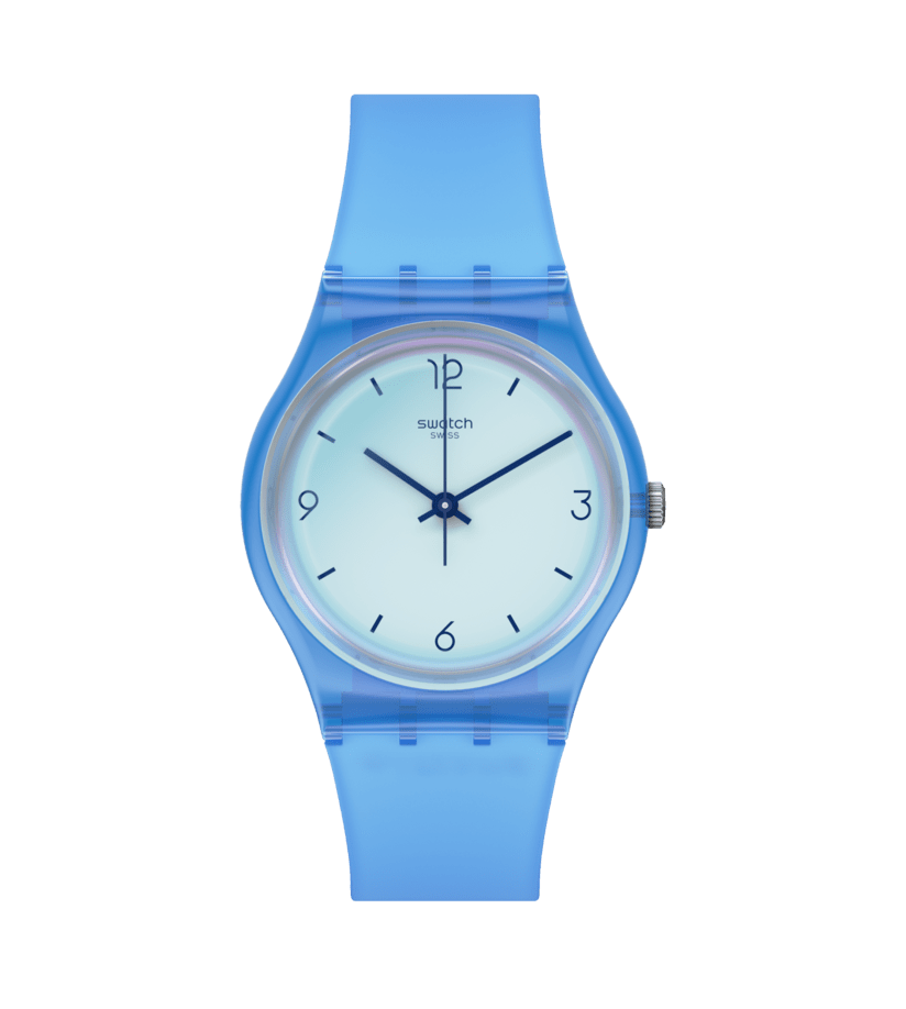 Reloj Swatch Swan Ocean de hombre pulsera de caucho - Reloj original en Guatemala