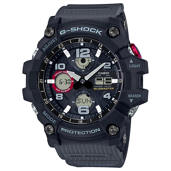 100-1A8 Reloj G-Shock Mudmaster de hombre correa de resina - Reloj original en Guatemala