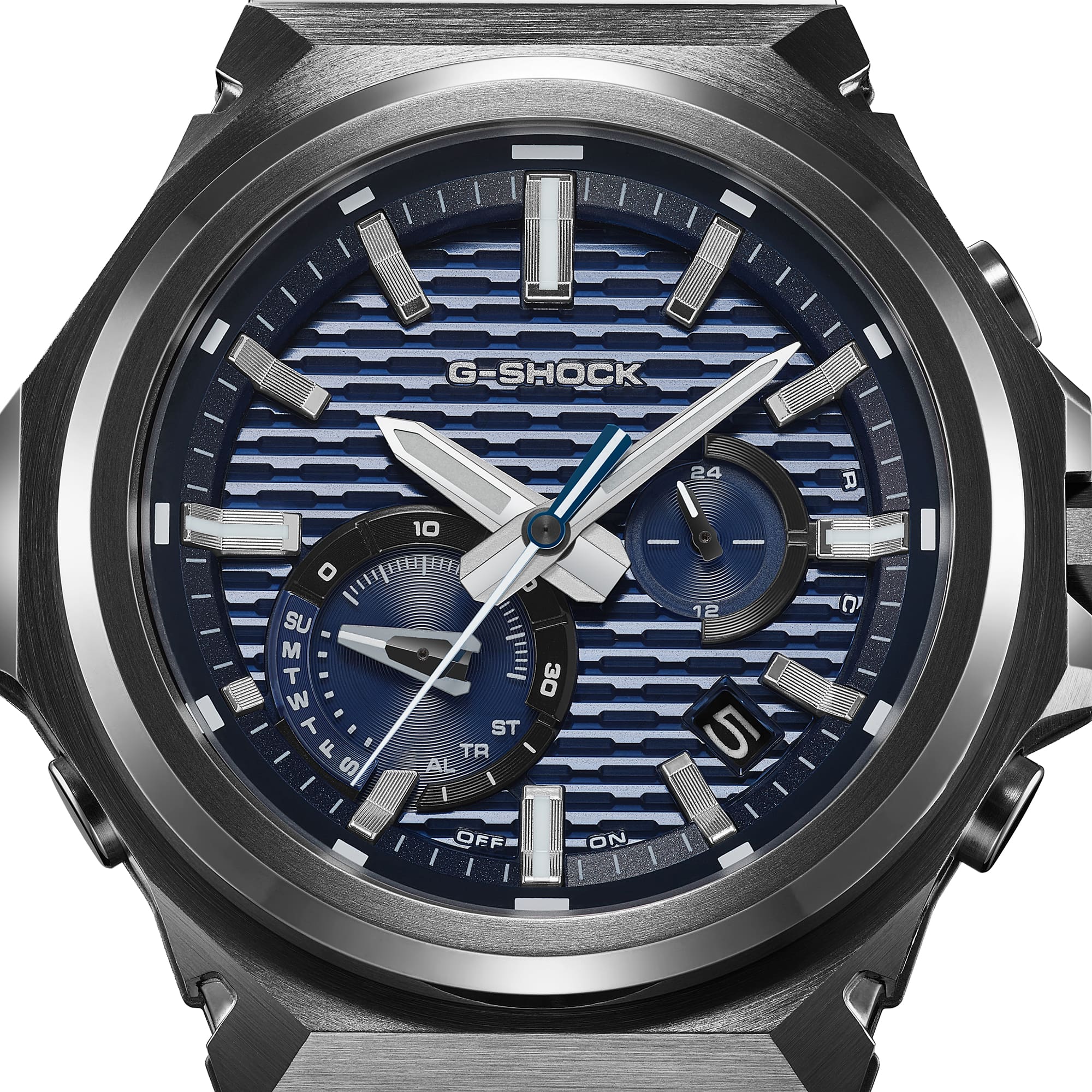 GST-B1000BD-2A Reloj G-Shock de caballero correa de metal Bluetooth
