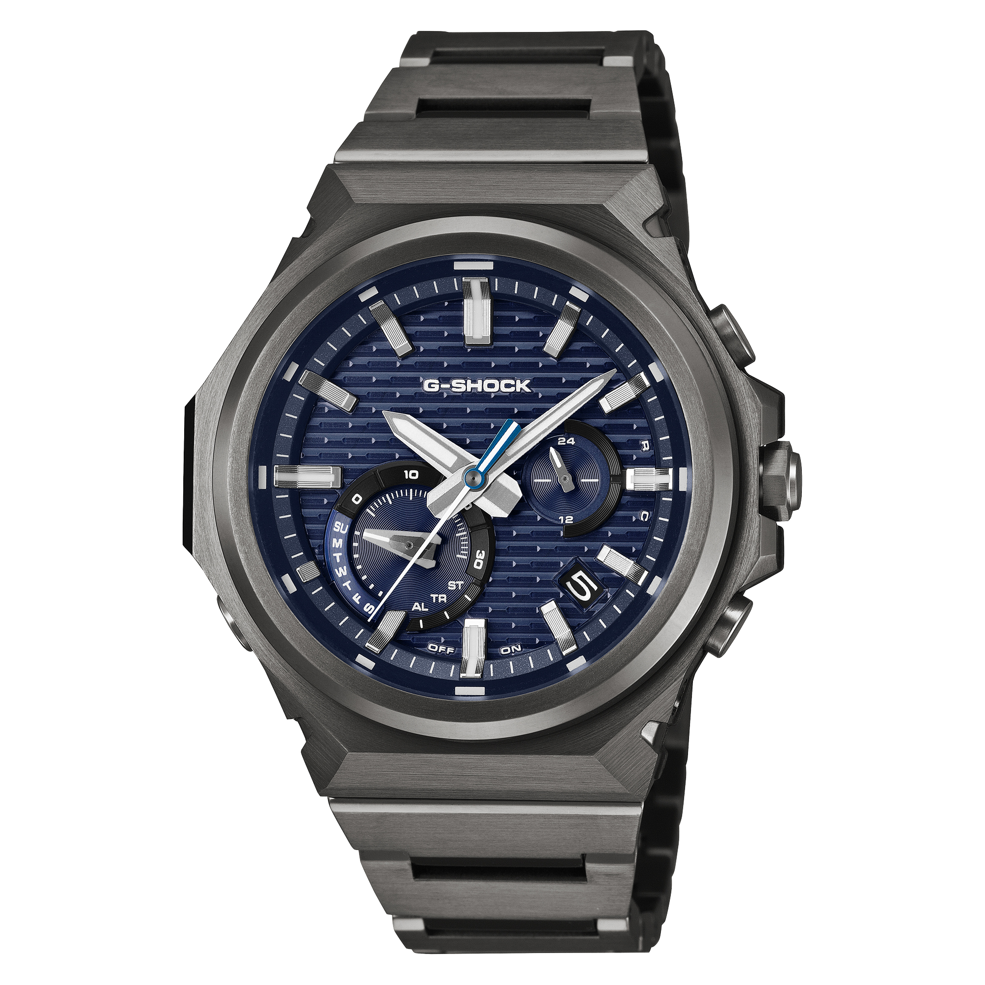 GST-B1000BD-2A Reloj G-Shock de caballero correa de metal Bluetooth