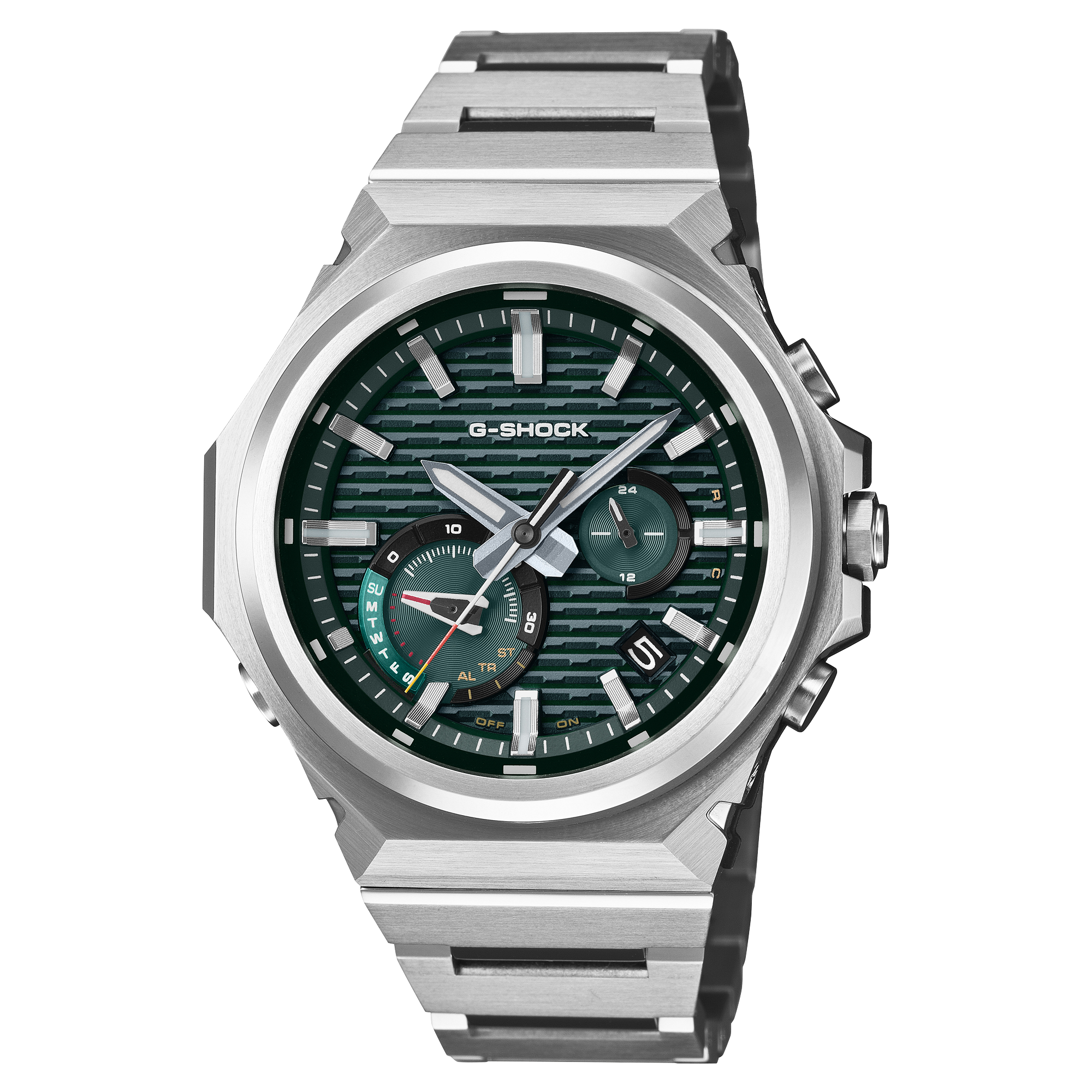 B1000D-3A Reloj G-Shock de hombre banda de metal - Reloj original en Guatemala