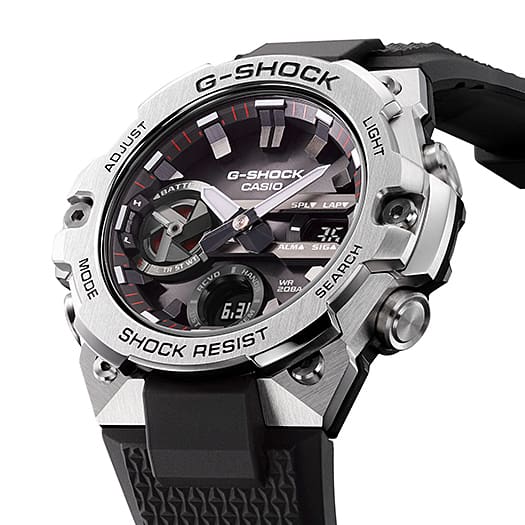 B400-1A Reloj G-Shock G-Steel Hombre Acero Resina Negro - Detalle de esfera