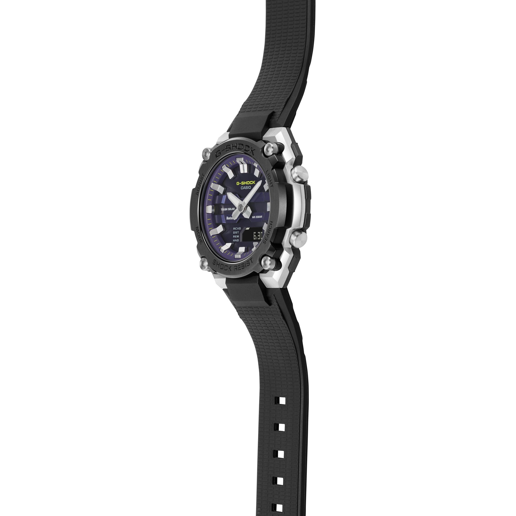 B600A-1A6 Reloj G-Shock de hombre correa de resina - Vista trasera