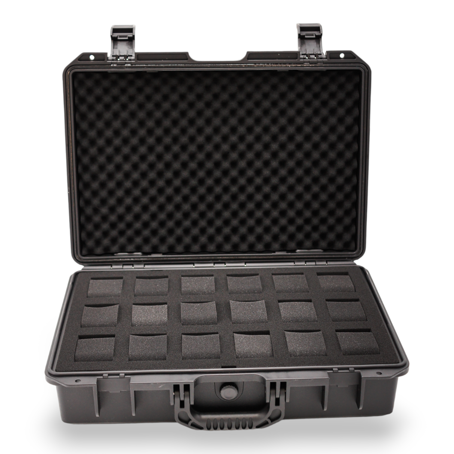 Maletín Topcase para 18 Relojes Negro