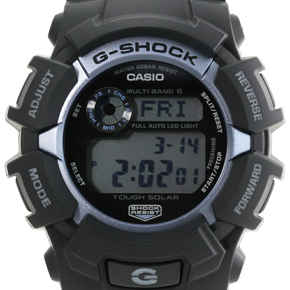 GW-2320FP-1A2 Reloj G-Shock de hombre correa de caucho - Vista trasera