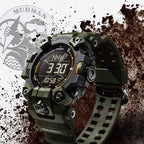 GW-9500-3 G-Shock Master of G-Tierra Mudman Reloj para Hombre Pulsera de Resina
