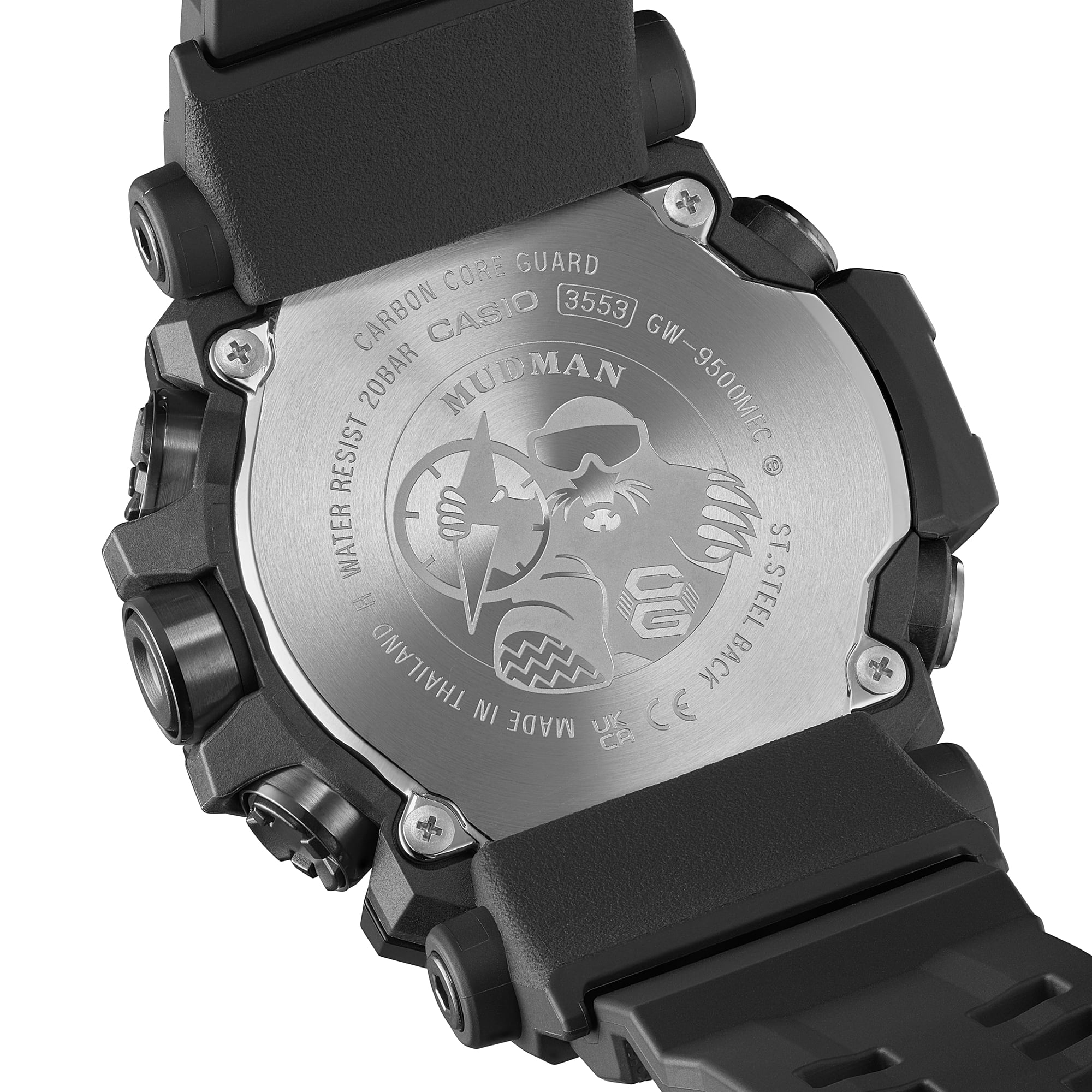 GW-9500MEC Reloj G-Shock Mudman Hombre Resina Negro - Vista 6