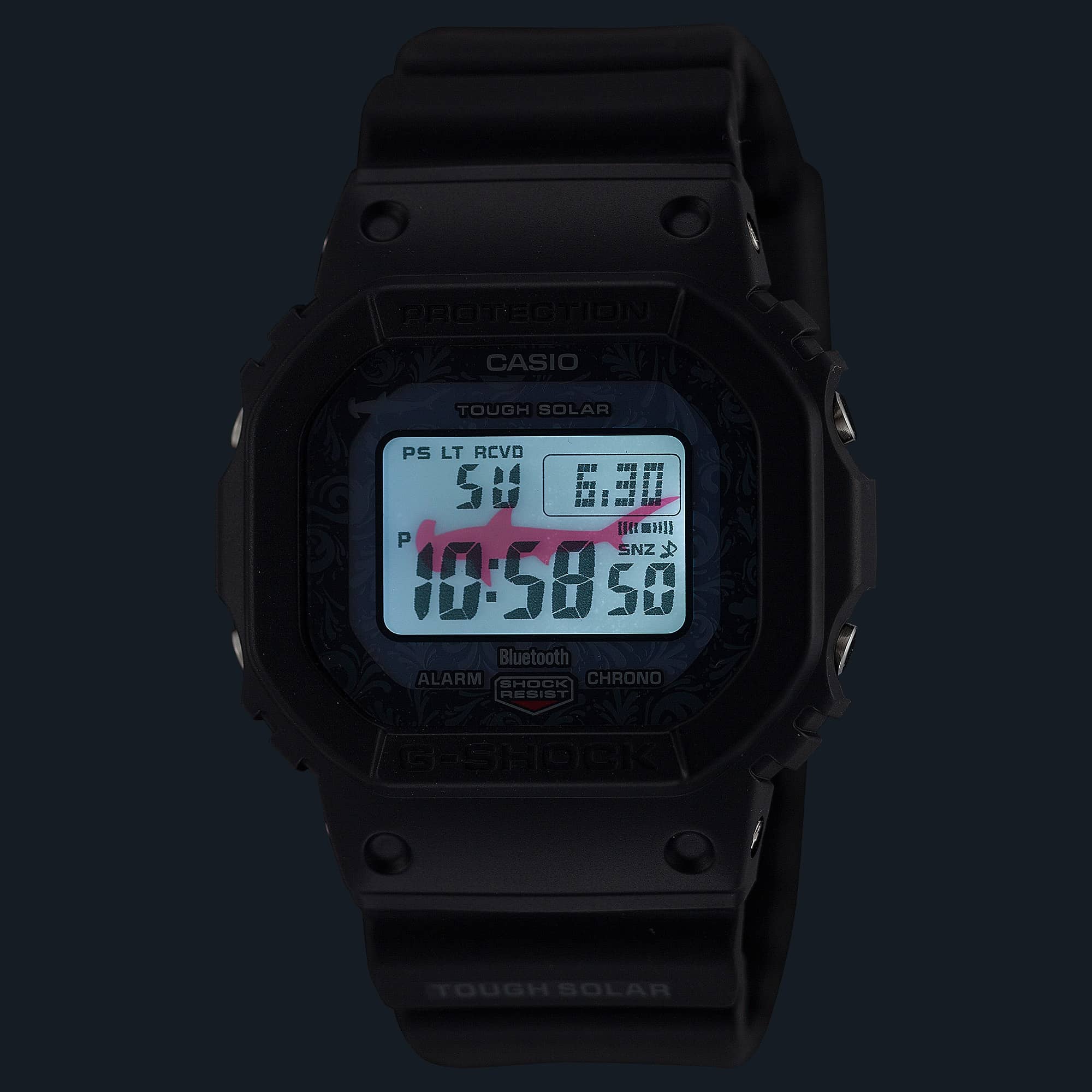 GW-B5600CD Reloj G-Shock Digital Hombre Resina Negro - Vista trasera