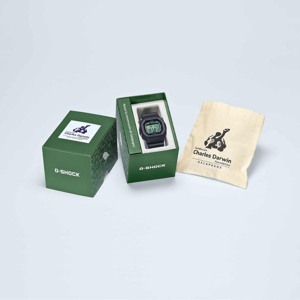 GW-B5600CD Reloj G-Shock 5600 Hombre Resina Negro - Vista lateral
