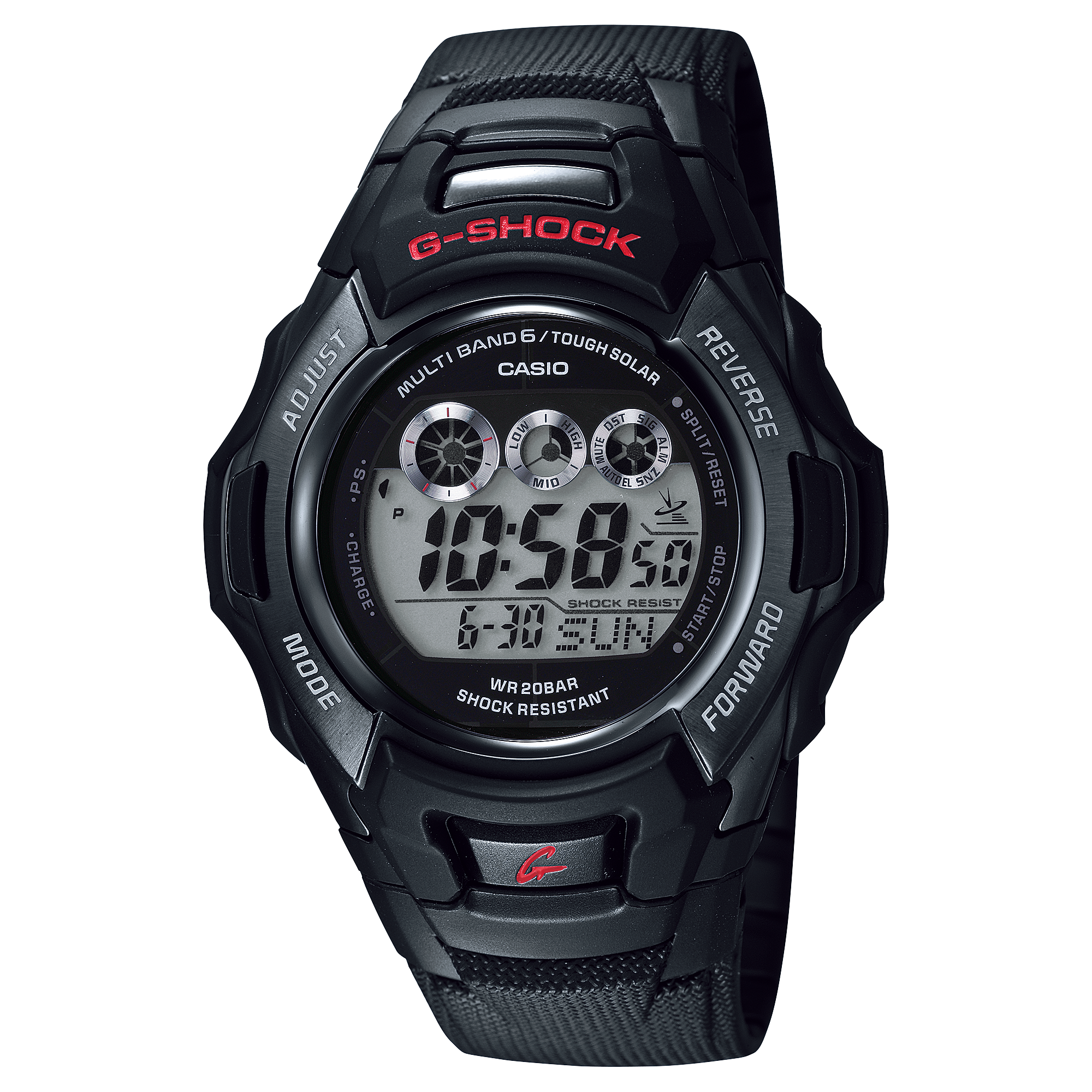 GW-M530A-1CF Reloj G-Shock de hombre pulsera de caucho - Reloj original en Guatemala
