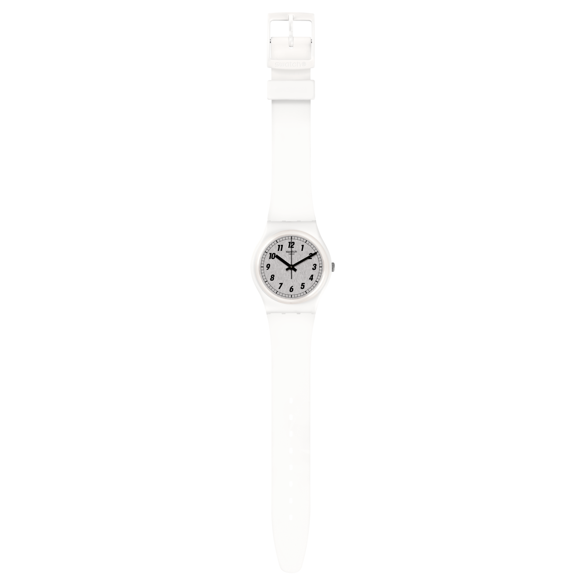 Reloj Swatch Originals Gent Mujer Resina Blanco - Vista trasera