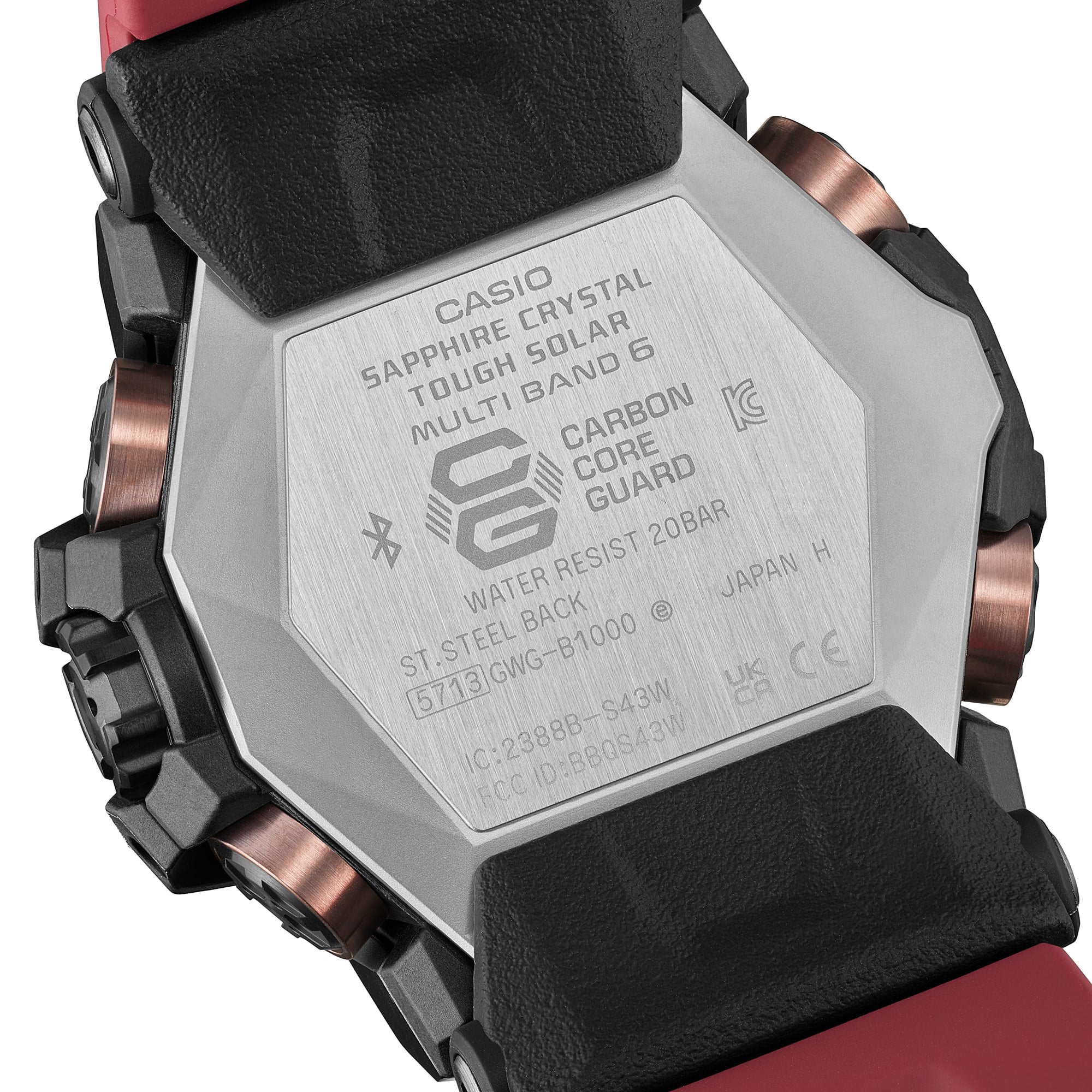 GWG-B1000-1A4 Reloj G-Shock Master of G Mudmaster de caballero pulsera de resina