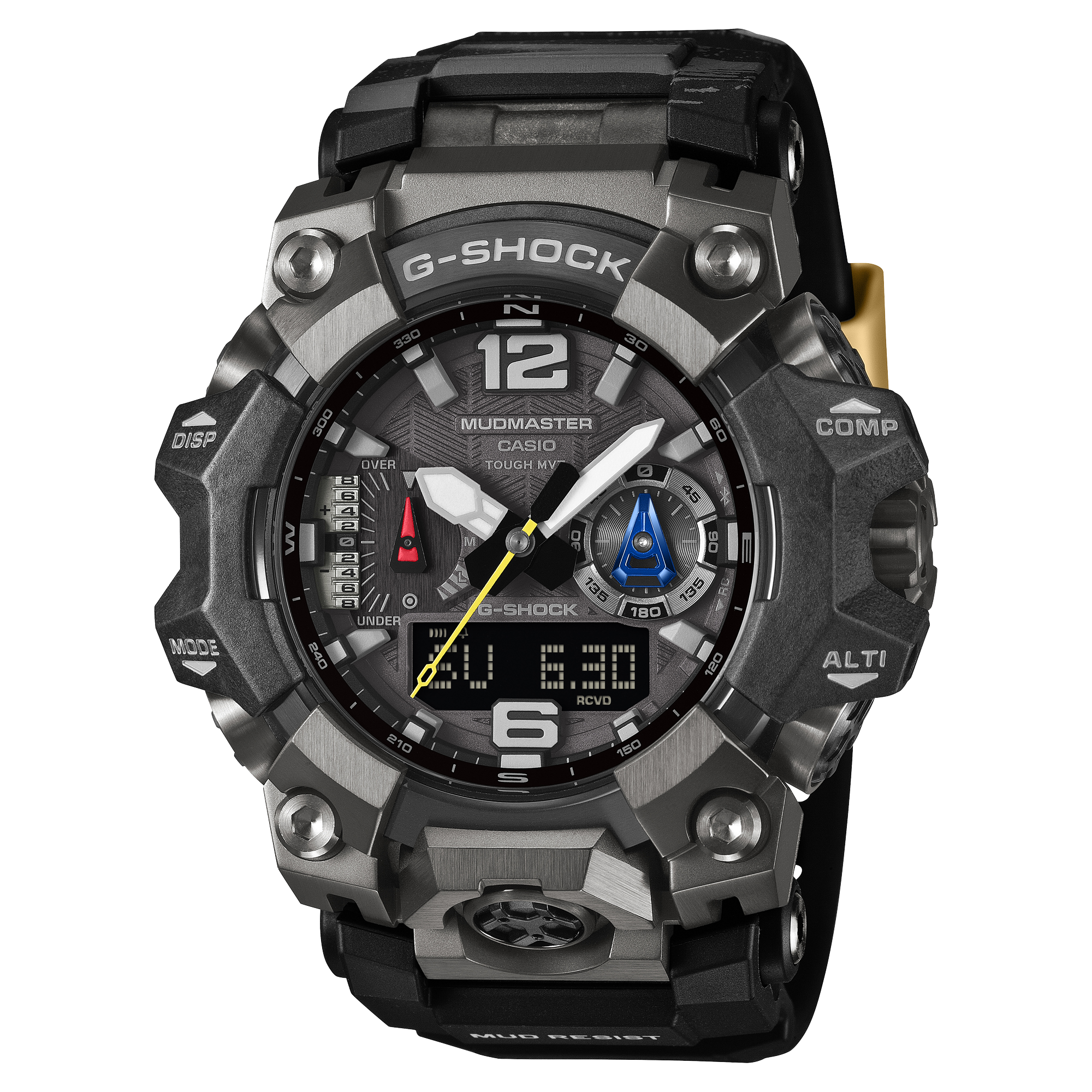 B1000TLC-1A Reloj G-Shock Mudmaster Master of G de hombre correa de caucho Team Land Cruiser Toyota - Reloj original en Guate