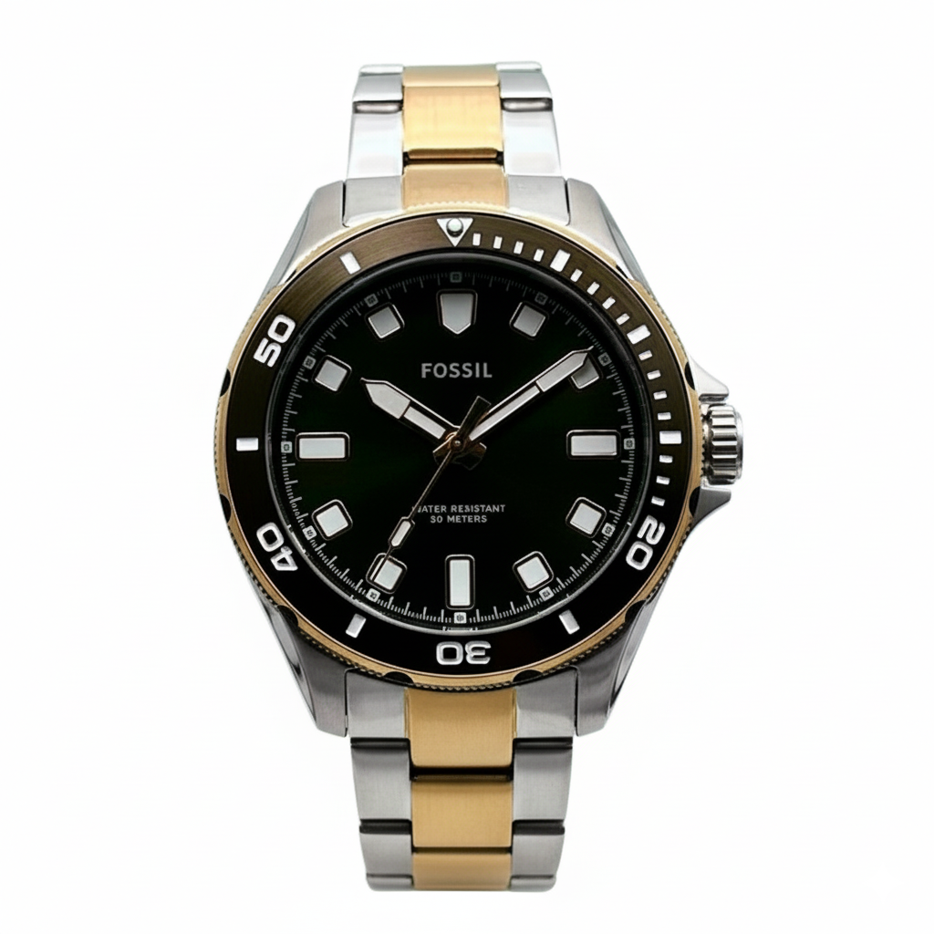 Reloj Fossil Dalton Hombre Pulsera Acero Bicolor - Reloj original en Guatemala