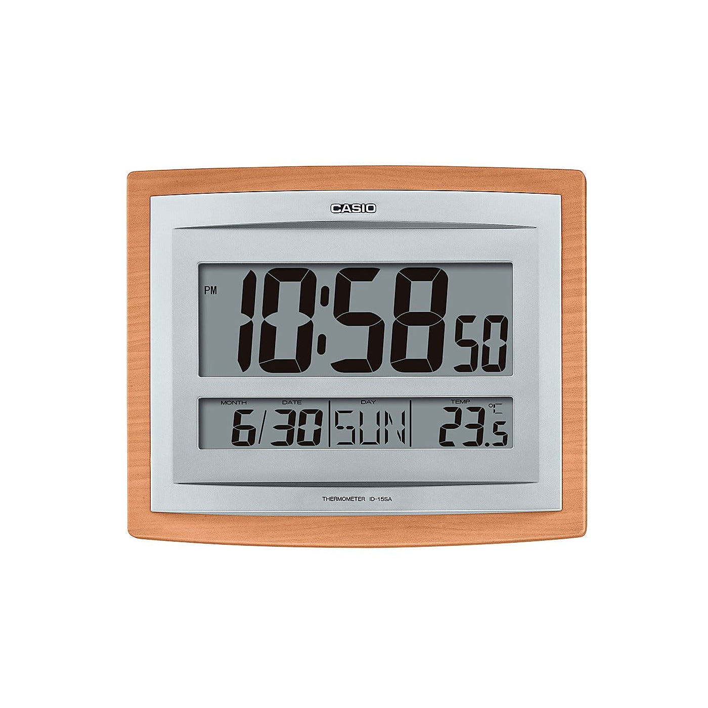 ID-15SA-5 Casio Reloj de pared digital