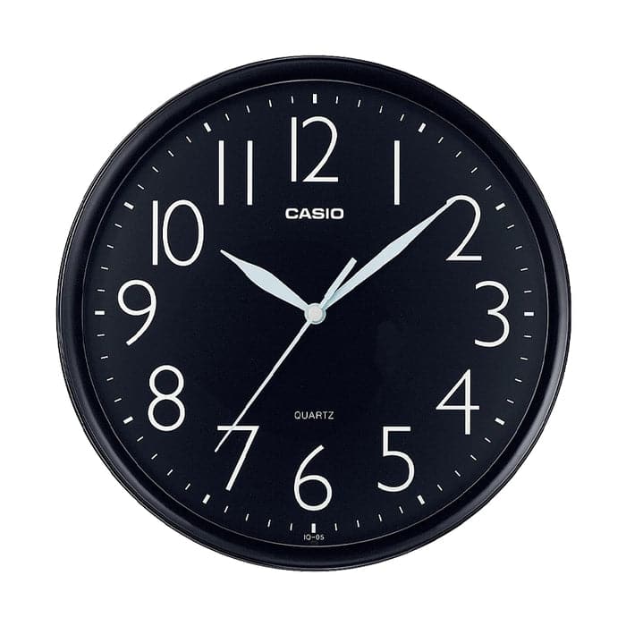 IQ-05 Reloj de Pared y Sobremesa Casio Digital Blanco - Detalle de esfera