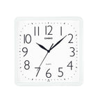 IQ-06 Reloj de Pared Casio Cuadrado Resina Blanco - Reloj original en Guatemala