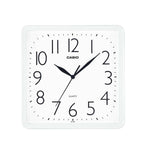 IQ-06 Reloj de Pared Casio Cuadrado Resina Blanco