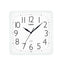 IQ-06 Reloj de Pared Casio Cuadrado Resina Blanco