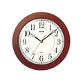 IQ-126 Reloj de Pared Casio Clásico Marco de Madera Café - Reloj original en Guatemala