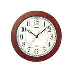 IQ-126 Reloj de Pared Casio Clásico Marco de Madera Café - Reloj original en Guatemala
