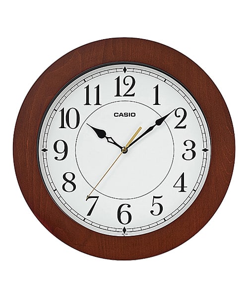 IQ-133-5 Reloj de pared Casio de madera