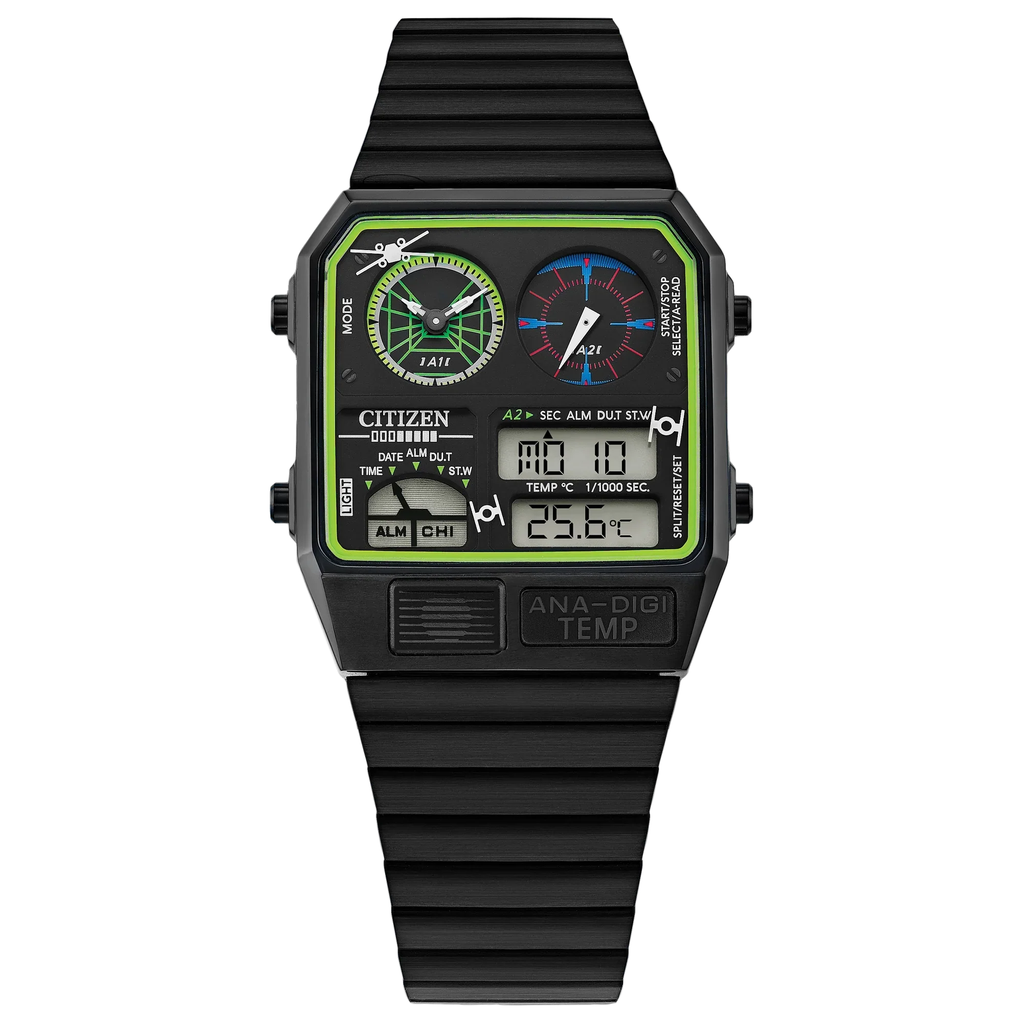 Reloj Citizen Star Wars Hombre Correa Caucho Negro - Reloj original en Guatemala