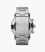 Reloj Fossil Nate Hombre Acero Esfera Negra - Vista 5