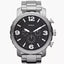 JR1353 Reloj Fossil Nate Hombre Acero Esfera Negra