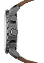Reloj Fossil Nate Hombre Correa Cuero Marrón - Vista 5