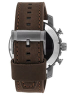 Reloj Fossil Nate Hombre Correa Cuero Marrón - Vista trasera