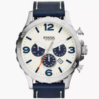 JR1480 Reloj Nate de hombre pulsera de cuero 50 mm