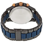Fossil Reloj Nate de hombre pulsera de metal 50 mm - Detalle de esfera